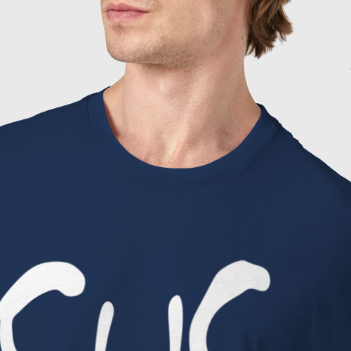 Мужская футболка хлопок Sus Boy, цвет темно-синий - фото 6