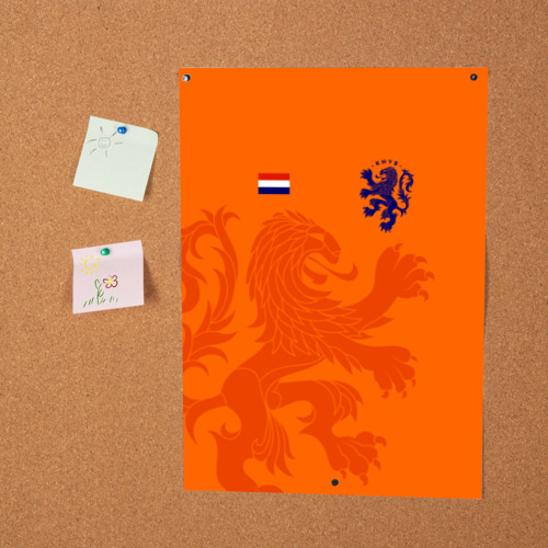 Постер Сборная Голландии - фото 2