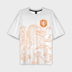Мужская футболка oversize 3D Сборная Голландии