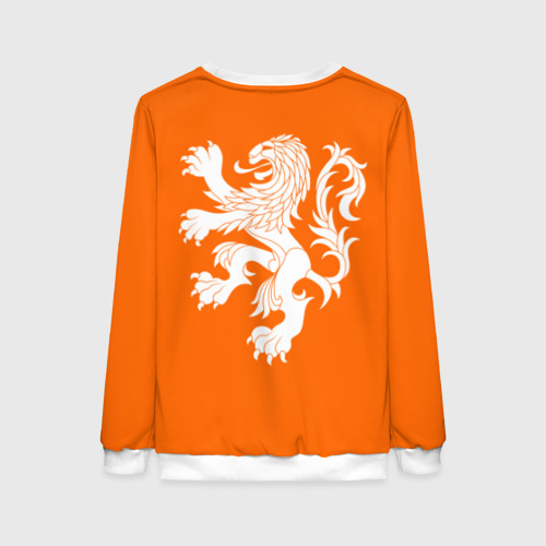 Женский свитшот 3D Сборная Голландии, цвет 3D печать - фото 2
