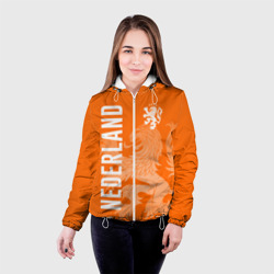 Женская куртка 3D Сборная Голландии - фото 2