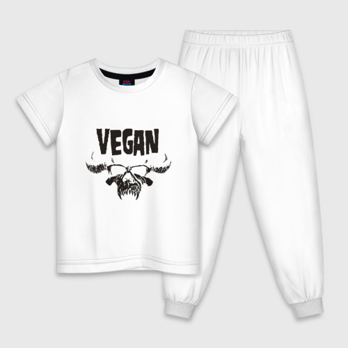 Детская пижама хлопок Vegan