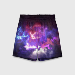 Детские спортивные шорты 3D Космос