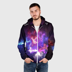 Мужская ветровка 3D Космос - фото 2