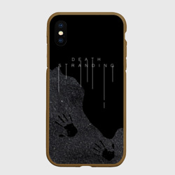 Чехол для iPhone XS Max матовый Death Stranding