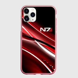 Чехол для iPhone 11 Pro Max матовый Mass Effect