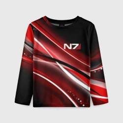 Детский лонгслив 3D Mass Effect