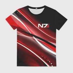 Женская футболка 3D Mass Effect