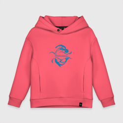 Детское худи Oversize хлопок Плавание