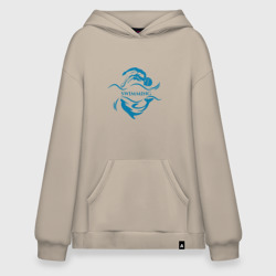 Худи SuperOversize хлопок Плавание