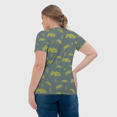 Женская футболка 3D JoJo Bizarre Adventure, цвет 3D печать - фото 7