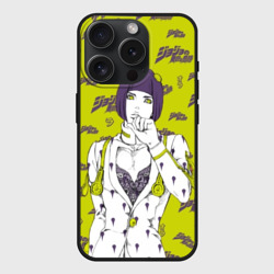Чехол силиконовый для Apple iPhone 15 Pro матовый JoJo Bizarre Adventure