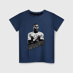 Детская футболка хлопок Mbappe