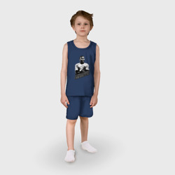 Детская пижама с шортами хлопок Mbappe - фото 2