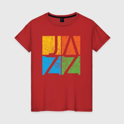 Женская футболка хлопок Jazz
