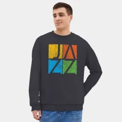 Мужской свитшот oversize без начеса хлопок Jazz - фото 2