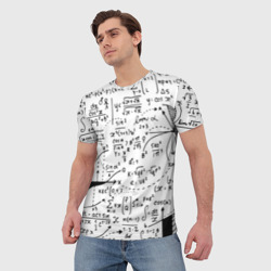 Мужская футболка 3D Формулы - фото 2