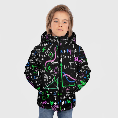 Зимняя куртка для мальчиков 3D Формулы, цвет красный - фото 3
