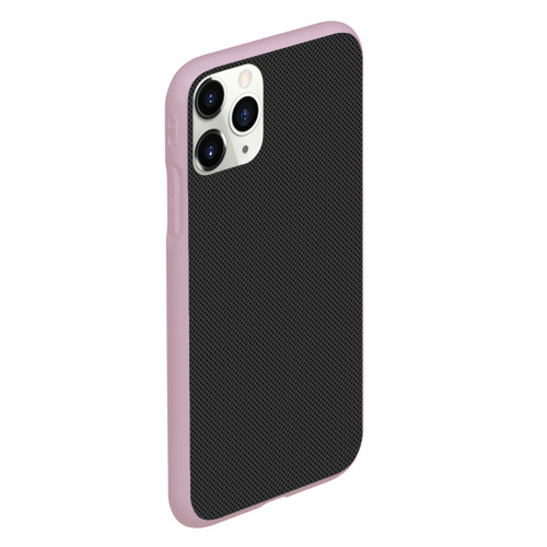 Чехол для iPhone 11 Pro матовый Carbon Fiber Big - фото 3