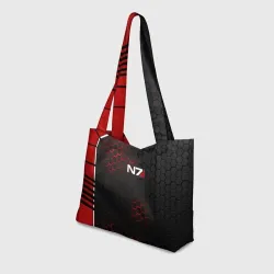 Пляжная сумка 3D Mass Effect N7 стальная броня - фото 2