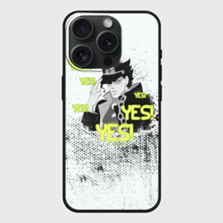 Чехол силиконовый для Apple iPhone 15 Pro матовый JoJo Bizarre Adventure