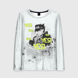 Женский лонгслив 3D JoJo Bizarre Adventure