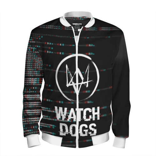 Мужской бомбер 3D Watch dogs