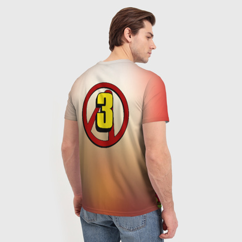 Мужская футболка 3D Бордерлендс 3, цвет 3D печать - фото 4