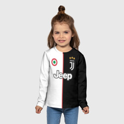 Детский лонгслив 3D Ronaldo Juventus Home 19-20 - фото 2