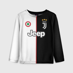 Детский лонгслив 3D Ronaldo Juventus Home 19-20