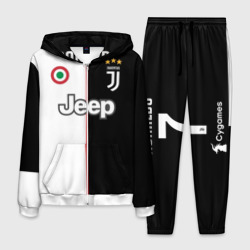 Мужской костюм 3D Ronaldo Juventus Home 19-20