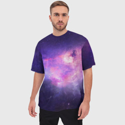 Мужская футболка oversize 3D Cosmos - фото 2