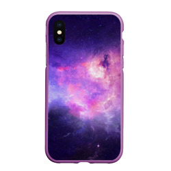 Чехол для iPhone XS Max матовый Cosmos