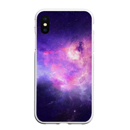 Чехол для iPhone XS Max матовый Cosmos