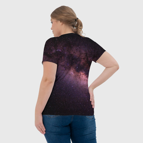 Женская футболка 3D Cosmos, цвет 3D печать - фото 7