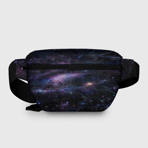 Поясная сумка 3D с принтом Cosmos, вид сзади #1