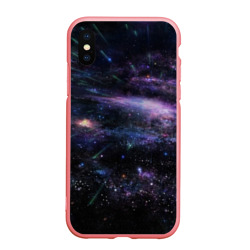 Чехол для iPhone XS Max матовый Cosmos