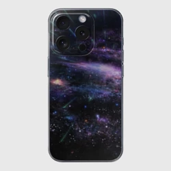 Чехол для iPhone 15 Pro Max силиконовый с защитой камеры Cosmos