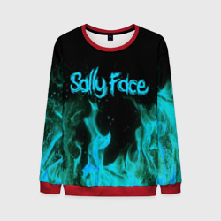 Мужской свитшот 3D Sally face fire