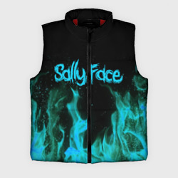 Мужской жилет утепленный 3D Sally face fire