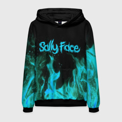 Мужская толстовка 3D Sally face fire