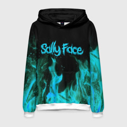 Мужская толстовка 3D Sally face fire