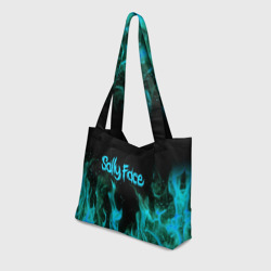 Пляжная сумка 3D Sally face fire - фото 2