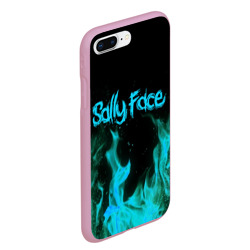 Чехол для iPhone 7Plus/8 Plus матовый Sally face fire - фото 2