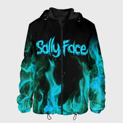 Мужская куртка 3D Sally face fire