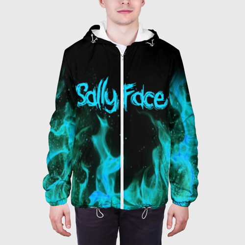 Мужская куртка 3D Sally face fire, цвет 3D печать - фото 4