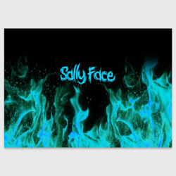 Поздравительная открытка Sally face fire