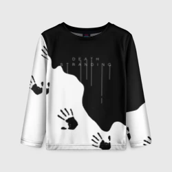 Детский лонгслив 3D Death Stranding DS