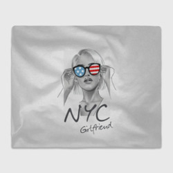 Плед 3D NYC girlfriend