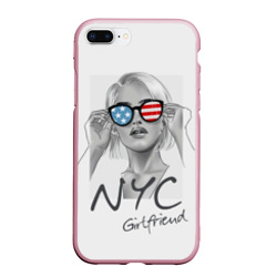 Чехол для iPhone 7Plus/8 Plus матовый NYC girlfriend